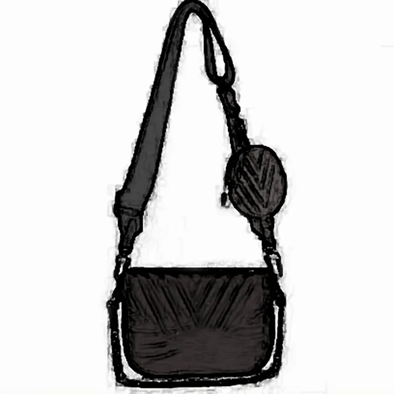 

Mahjong Five In One Ladies Fashion Messenger Bag Small Change High Quality Luxury Handbag