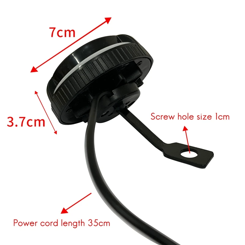 Мотоцикл 9 светодиодный одов 12 В передсветильник фара противотуманная s