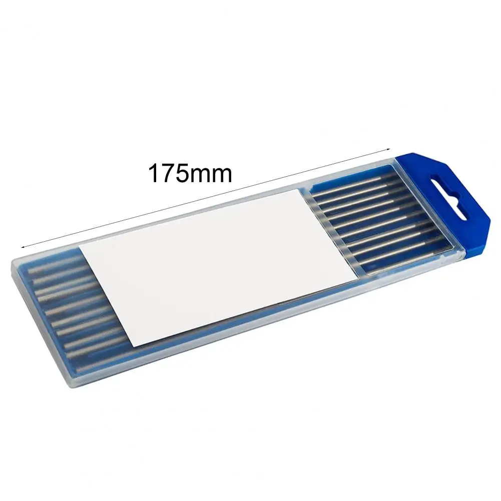 10Pcs Tungsten Electrodes Abrasion-resistant Non-radioactive Accessories Arc Cerium Welding Rods for Carbon Steel |