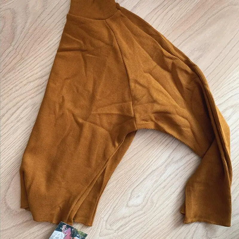 Caramel Colour Новинка, водолазка с длинным рукавом, женский свитер, однотонный, Sueter Mujer, Свободные Повседневные свитера, корейские женские пуловеры - Цвет: Caramel Colour