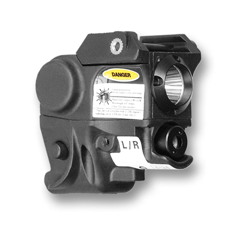 Прямая поставка 2 в 1 Быстрый съемный пистолет установлен красный лазерный