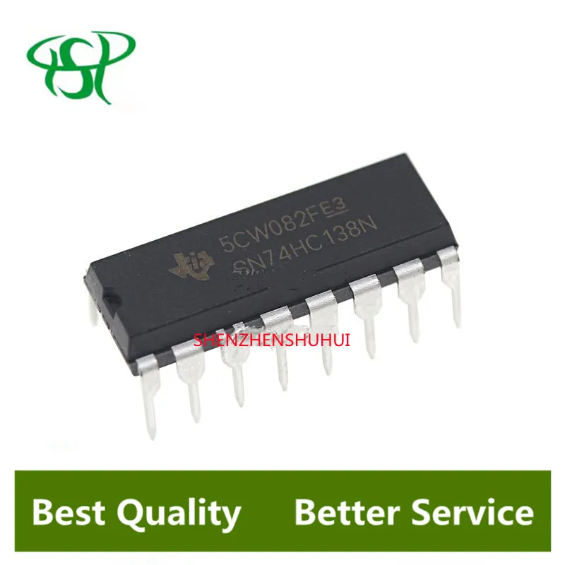 Корпус типа SN74HC138N DIP 74HC138N 74HC138 DIP-16 SN74HC139N SN74HC165N DIP16, 10 шт.
