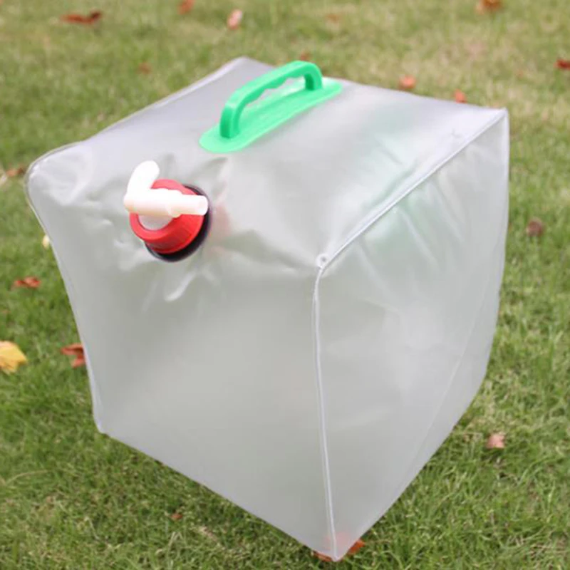 

1PCS 10L/20L Folding Drinking Water Bag Outdoor Camping Water Storage Containers