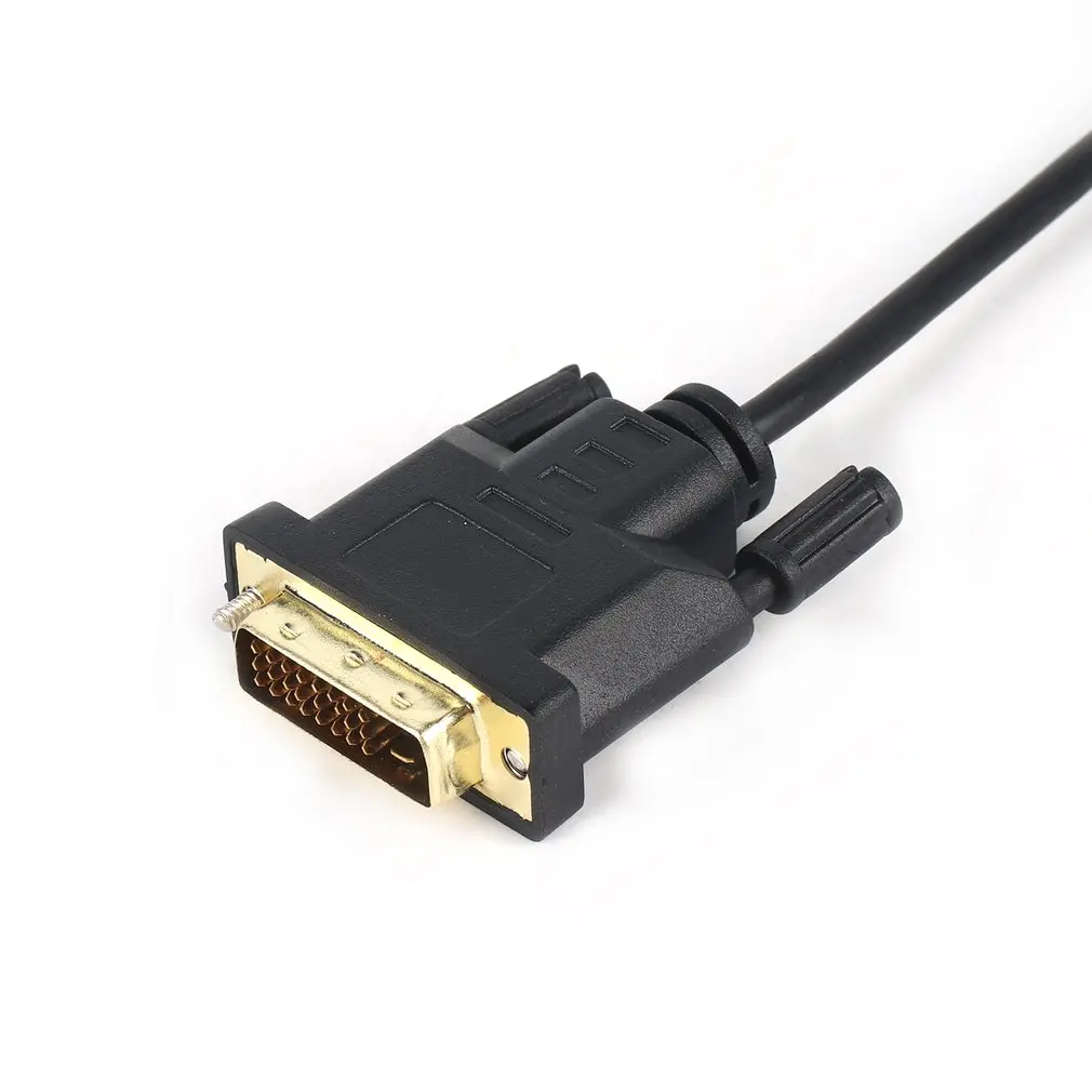 DVI плетеный кабель 1080P 24 + 1 папа-папа удлинитель для HDTV компьютера проектора PS3 |