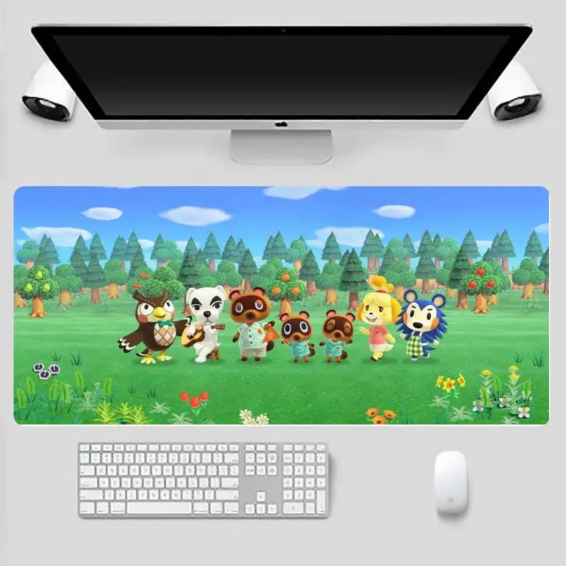 

Animal Crossing Rubber PC Computer Gaming Desk Table Protect Game Office Work Mouse Mat pad X XL Non-slip Laptop Cushion