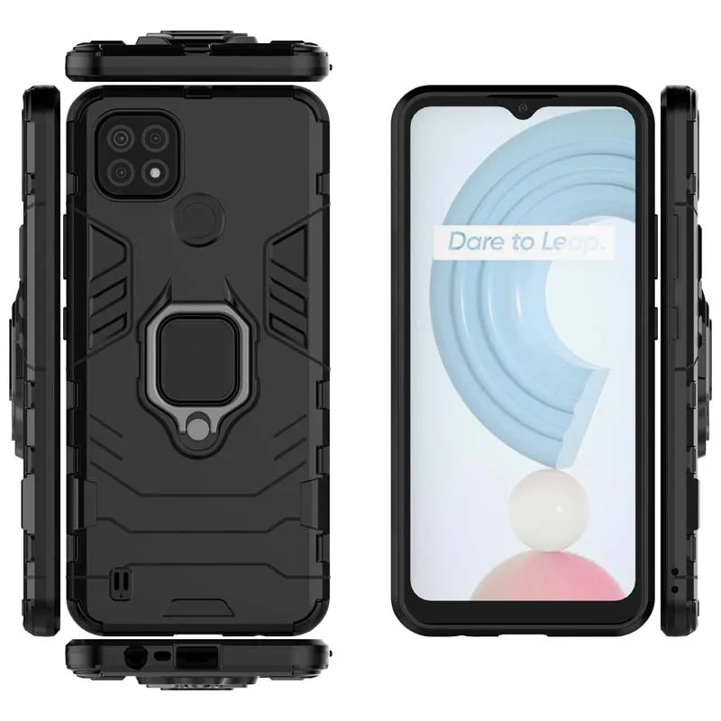 armor case for realme 8 pro q3 q3s c3 c11 2021 c12 c15 c17 c20 c21 c25s c21y c25y 8i phone cover for oppo a54 a74 a94 4g 5g case free global shipping