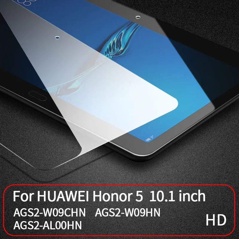 9D закаленное стекло с закругленными краями для huawei MatePad Pro M6 10,8 8,4 M5 Pro M5 10,8 Защита экрана для MediaPad T5 T3 10 дюймов - Цвет: honor5-10.1-HD