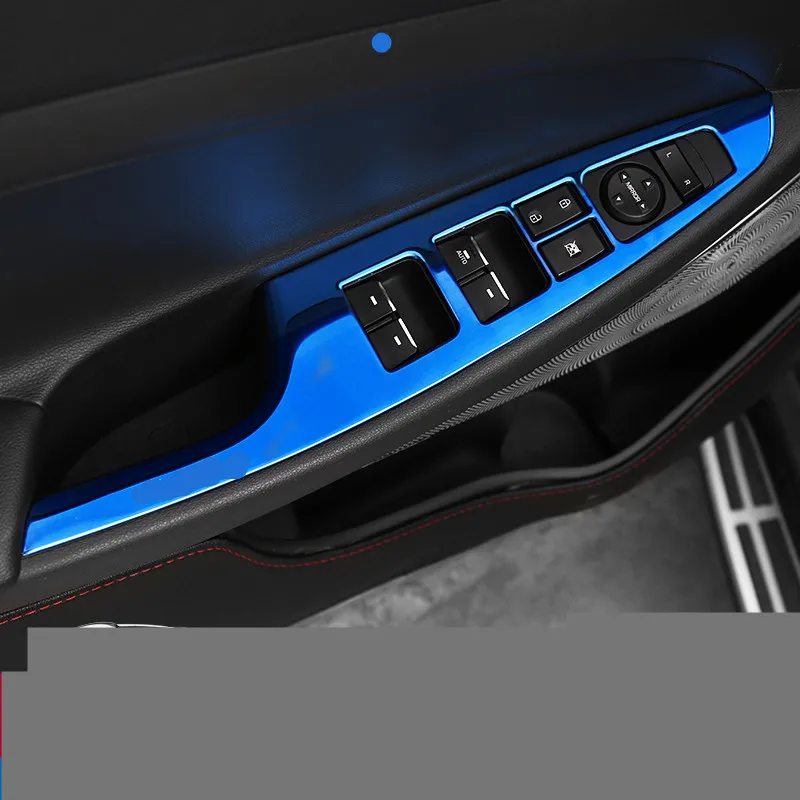Stainless Steel Glasses/Window Switch Frame For Hyundai All New Tucson 2015 2016 2017 AA051 | Автомобили и мотоциклы