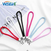 mobile phone lanyard for samsung iphone hand lanyard for keys wristband anti slip cord phone hand rope strap for cell phone key