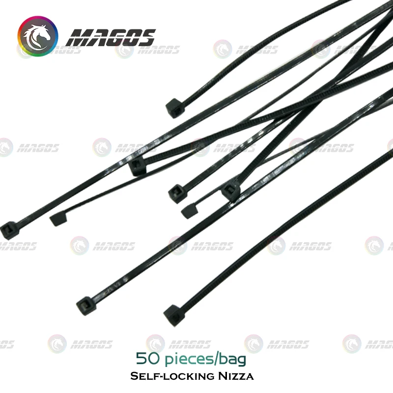 

Набор нейлоновых кабельных стяжек, 50 шт., 3x150 мм