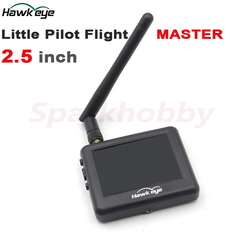Hawkeye маленький пилот полет мастер 2 5/3 5 дюйма 8G FPV монитор видео очки Разрешение