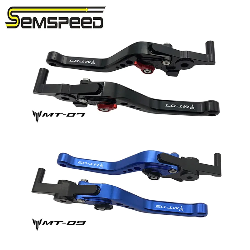 Короткие Рычаги тормозной муфты для YAMAHA MT07 FZ07 MT09 FZ09 2014 2020 SEMSPEED мотоциклетные