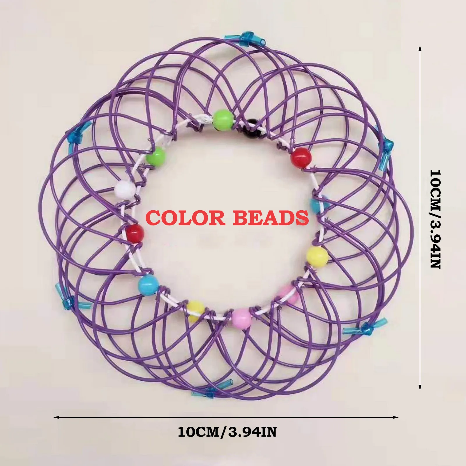 

2PC Fidget Toys Decompression Flexible Basket Soft Steel Magic Iron Ring Ornament Stress Relief Toy Juguetes Kids Gifts#4