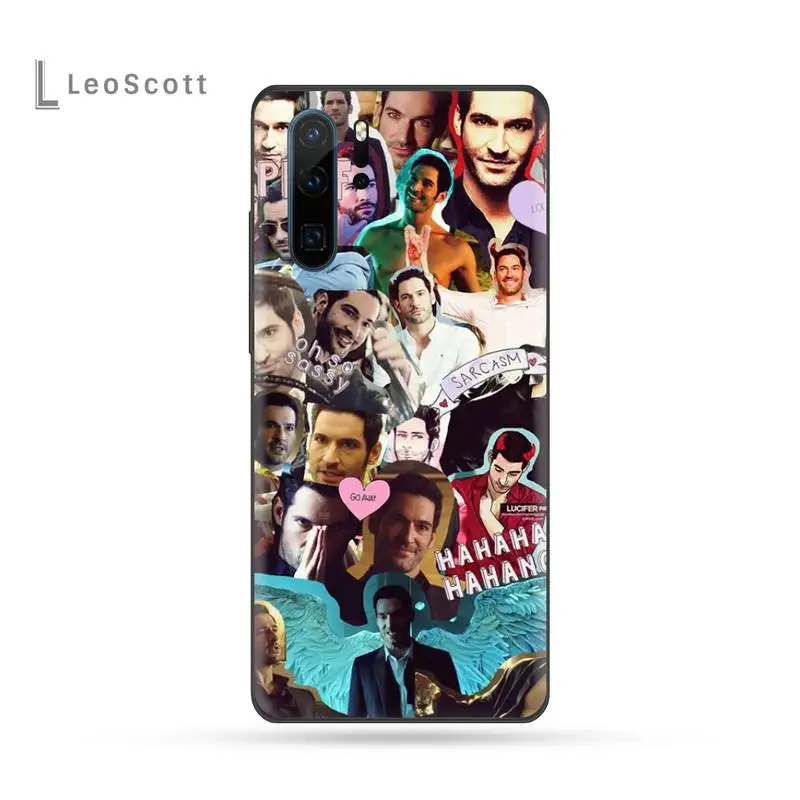 

American TV Series Lucifer Phone Case For Huawei P9 P10 P20 P30 Pro Lite smart Mate 10 Lite 20 Y5 Y6 Y7 2018 2019