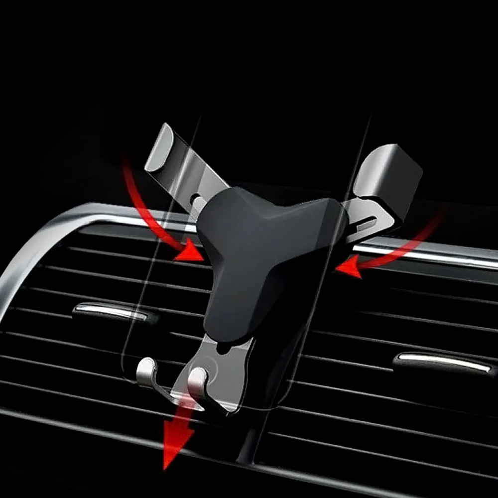 Автомобильный держатель для телефона с креплением на вентиляционное отверстие