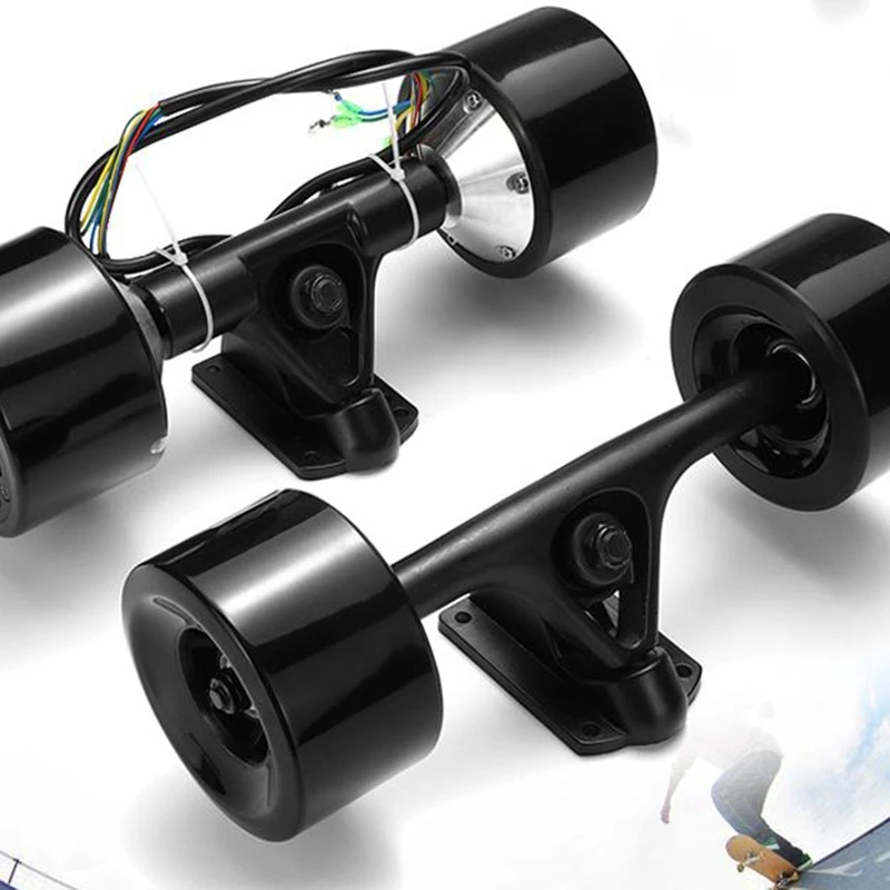 High Power Double Drive Scooter Hub Motor Kit DC Brushless Wheel Remote Control for the Electric Skateboard | Автомобили и