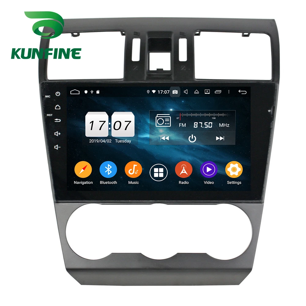 Android 9 0 Octa Core 4 Гб RAM 64 ROM автомобильный DVD GPS мультимедийный плеер Автомобильный