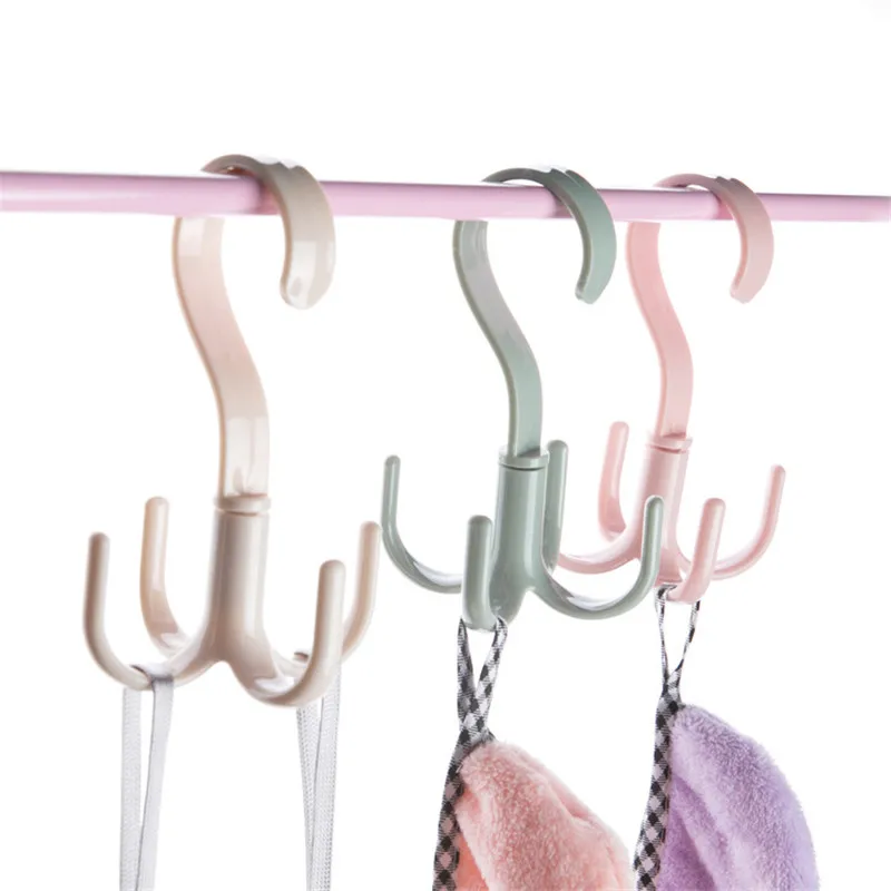 Вешалка для одежды и шарфа вешалка сумок переносная домашнего хранения полка
