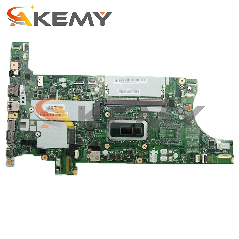Billig Für Lenovo ThinkPad T490 Laptop Motherboard NM-B901 Mit CPU I5-8265U 8GB RAM PELZ 02HK923 01YT33 5 100% Test Arbeit Mainboard