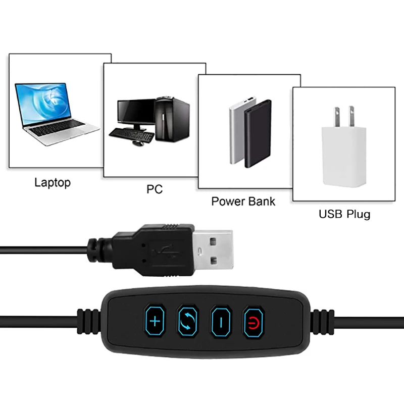Осветительное кольцо для селфи светильник светодиодный 26 см/10 дюймов