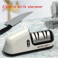 professional electric knife sharpener lithium battery 1800mah 3 gear diamond sharpening stone knife home kitchen knife machines