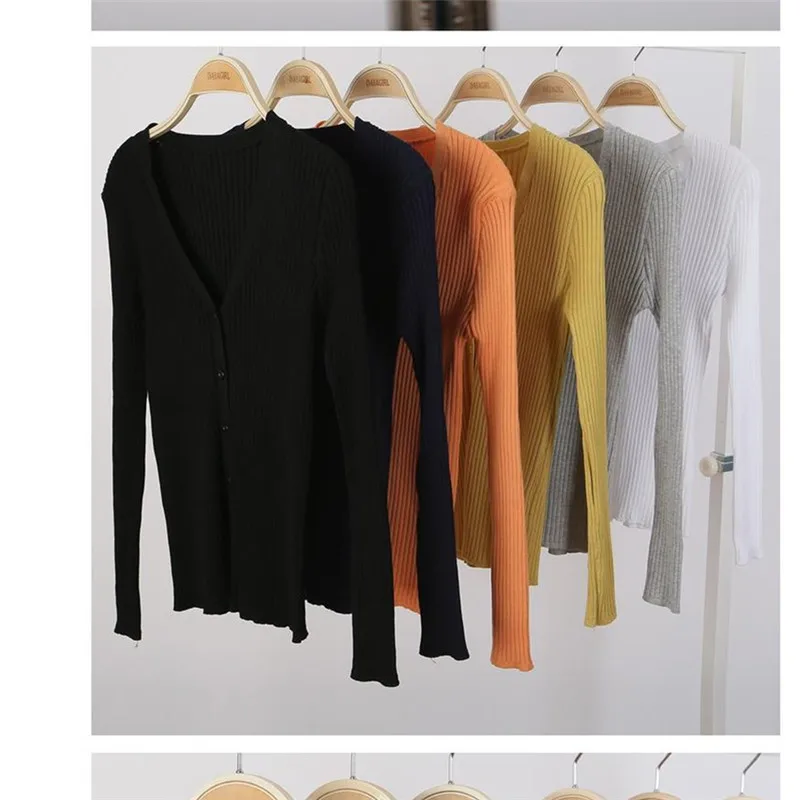 Новинка женские свитера оверсайз Осенние винтажные кардиганы свободный зимний