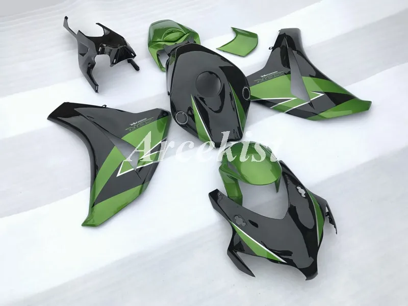

Injection New ABS Whole Fairings Kit Fit for HONDA CBR1000RR 2008 2009 2010 2011 08 09 10 11 CBR1000 Bodywork set black green
