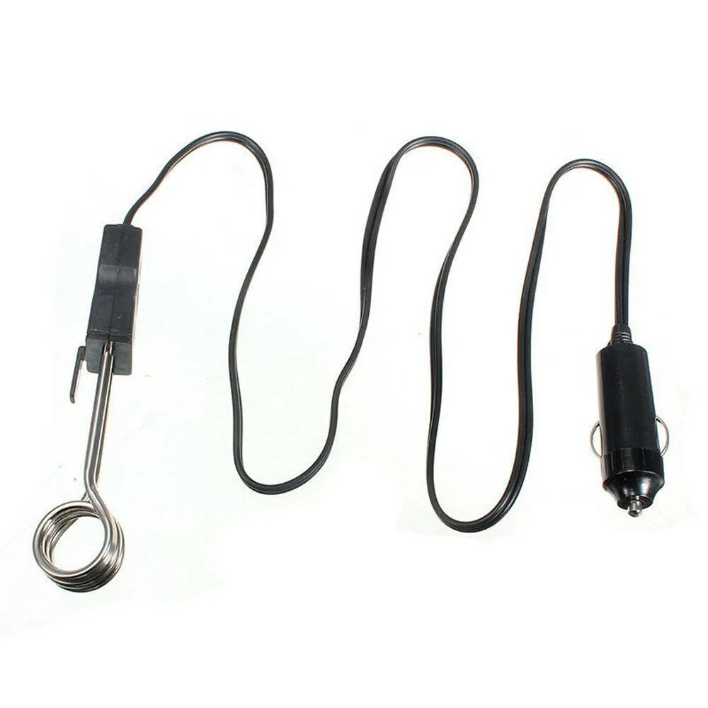 Во время занятий спортом на открытом воздухе автомобиля погружным нагревателем