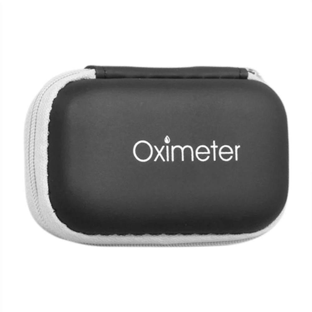 Oximeter Storage Bag Finger Pulse Reasonable Layout Powerful Space Protective Case Hard Zipper Holder | Дом и сад