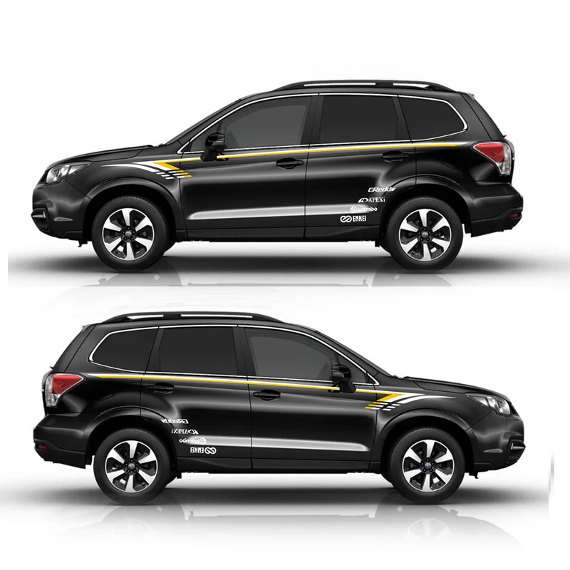 

car styling sport car sticker For Subaru 2014-2018 Forester Mark Levinson Auto Body Decal Exterior Accessories
