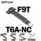 ADT-Link Внутренний USB 3,1 внутренний Type-E к USB 3,1 type-C плоский кабель USB C для расширения USB устройства до GEN2 10Gbps