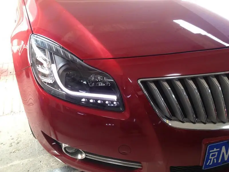 Наружные Drl дневные Neblineros Luces Para Авто Стайлинг светодиодные ходовые Автомобильные фары передние противотуманные фары 13 для Buick Regal