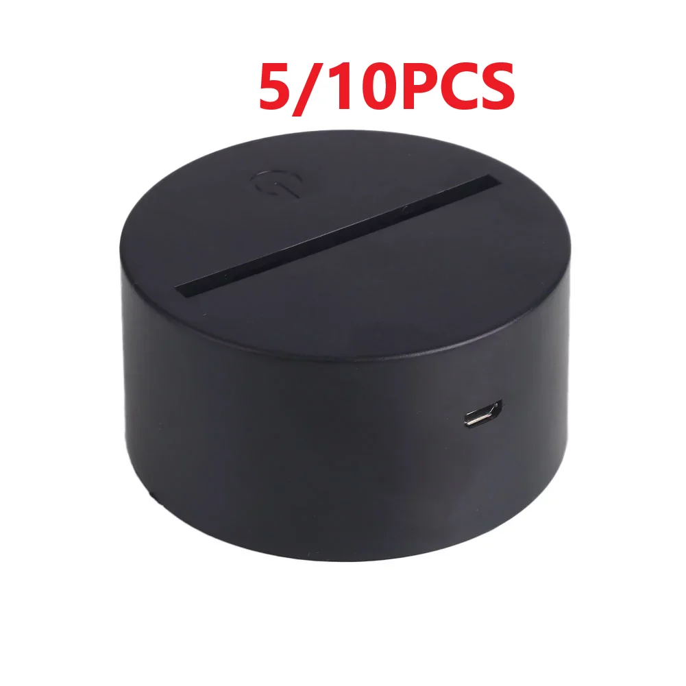 Основа для сенсорных ламп 3D основание светильник светодиодная Белого/черного