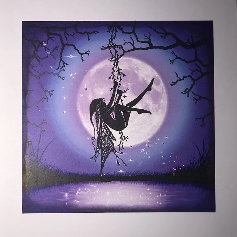 Играть Сказочный фон ясный Штамп для DIY скрапбук/визитная карточка/Дети