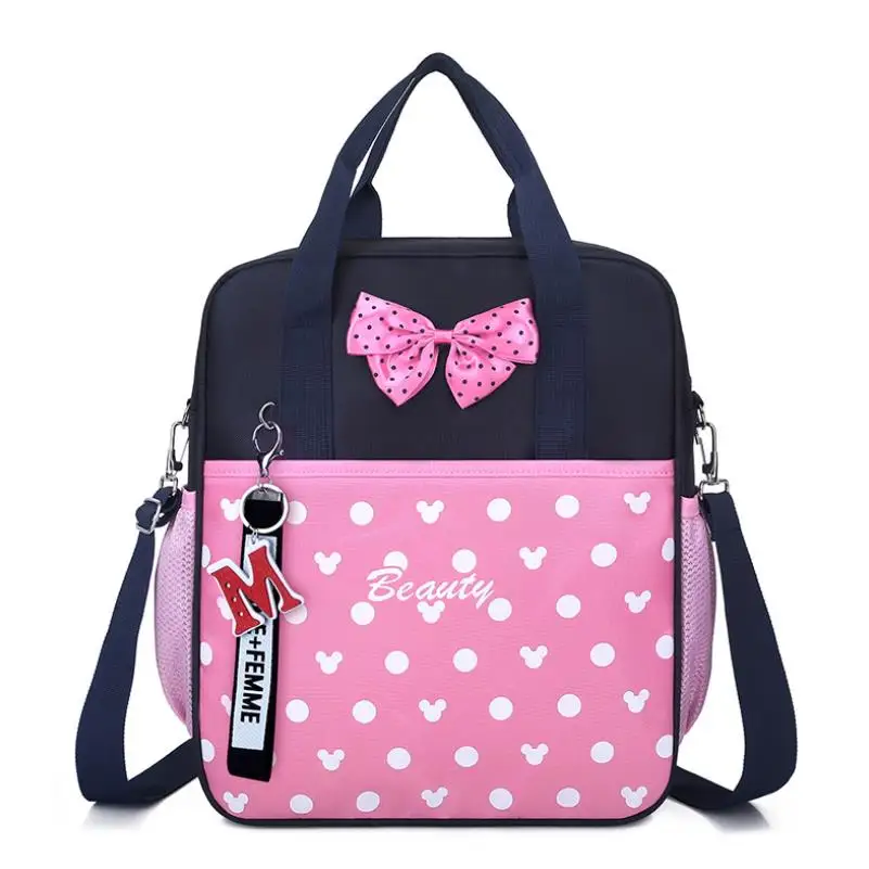 Бесплатная доставка сумка через плечо с диснеевским Микки Маусом женская из