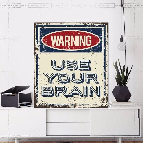 Металлический знак настенный настенная наклейка искусство