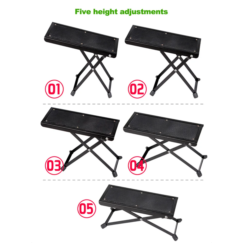 Подставка для гитары металлическая складная Нескользящая подставка