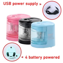 Electric Pencil Sharpener Innovative Automatic Smart Double Hole School Office Stationery Stationery Student Gift Drop Shipping