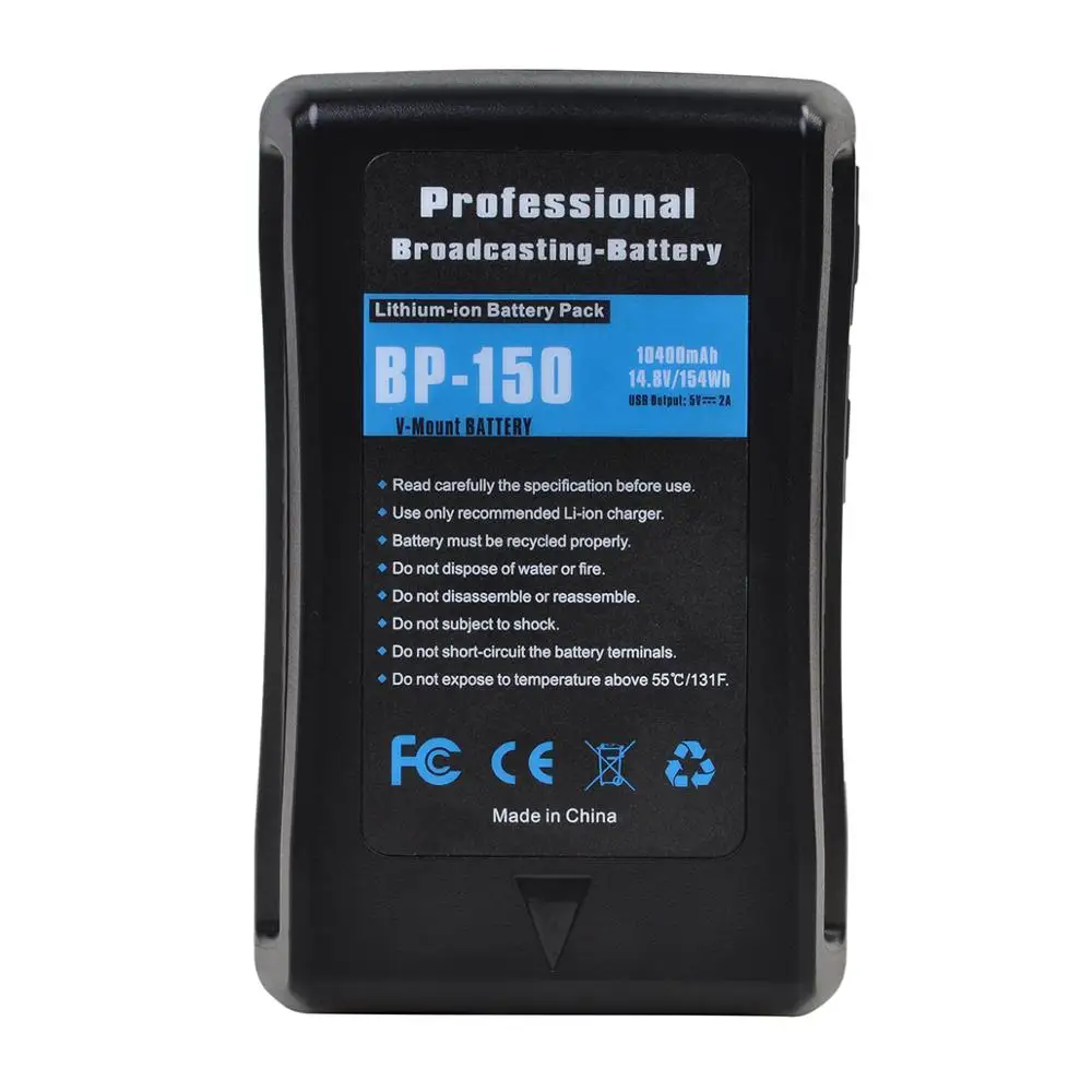 154Wh 14 8 v BP 150 95 V крепление литий ионная батарея замок для камеры Sony светодиодный