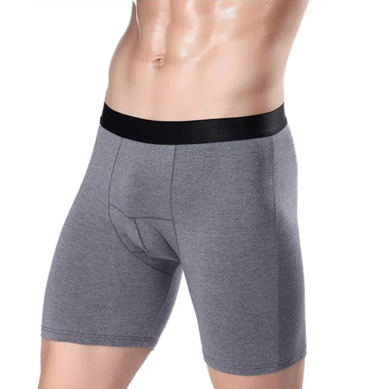 Трусы-боксеры хлопковые трусы-боксеры с длинными штанинами нижнее белье для