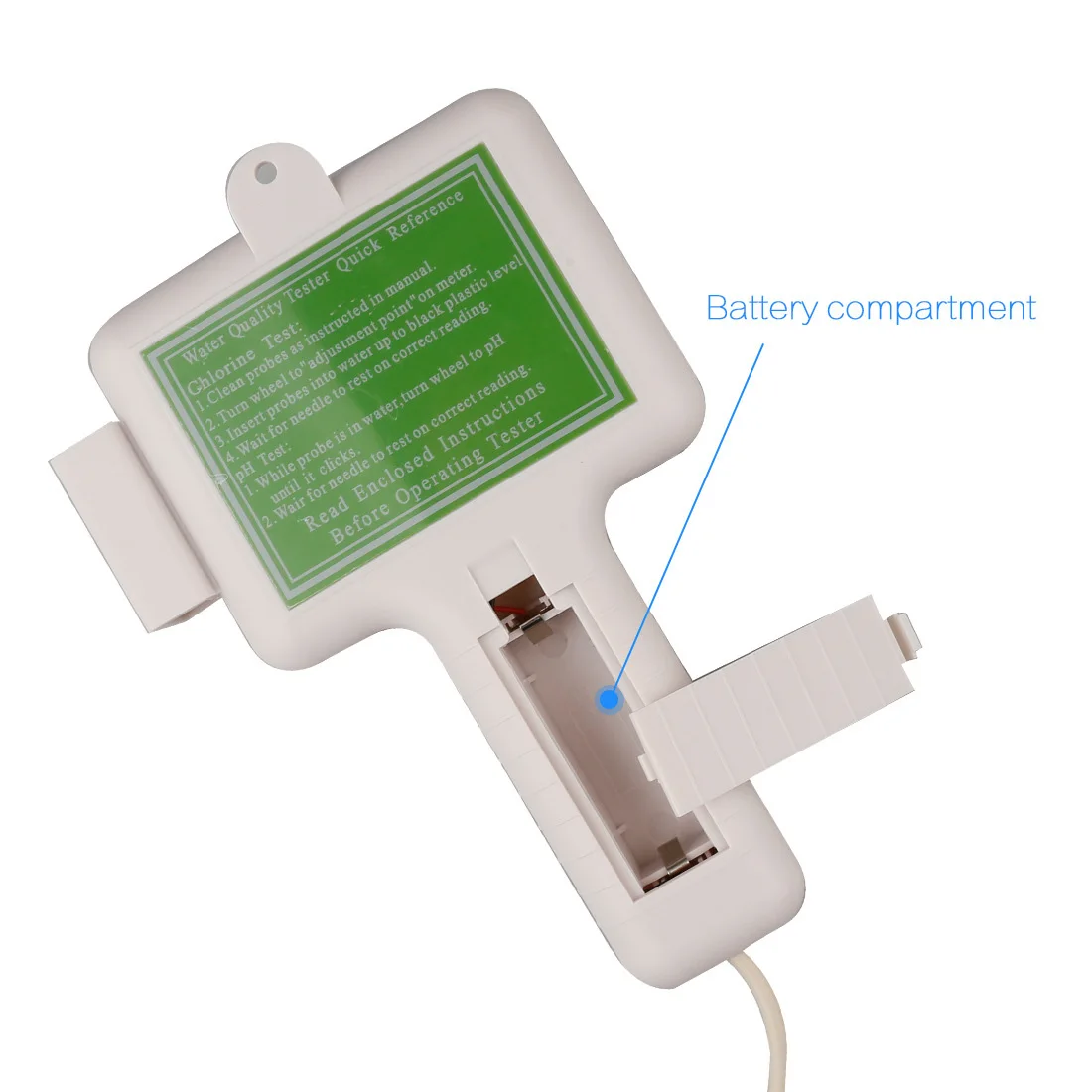 

Portable PC-101 PH Tester CL2 Chlorine Meter Water Quality Tester PH Test Monitor for Home Swimming Pool Spa Aquarium