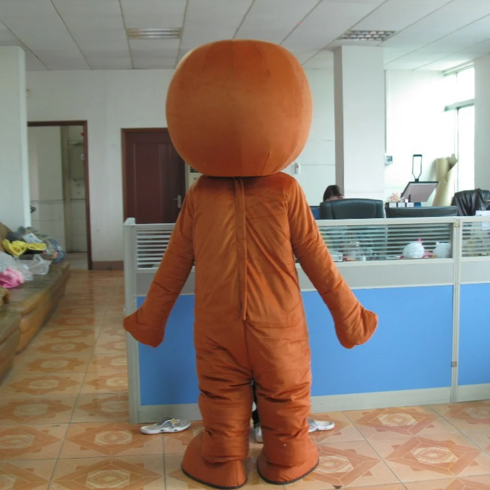 

Brown Doll Mascot Costume Suits Cosplay Party Game Dress Outfits Clothing Advertising Promotion Halloween Xmas Easter Adults