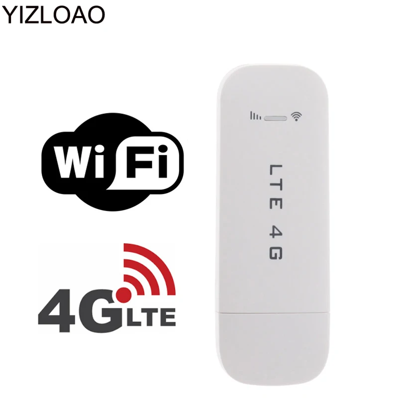 YIZLOAO 4G 3G USB Wifi роутер FDD Автомобильный модем мини карта даты мобильный Точка