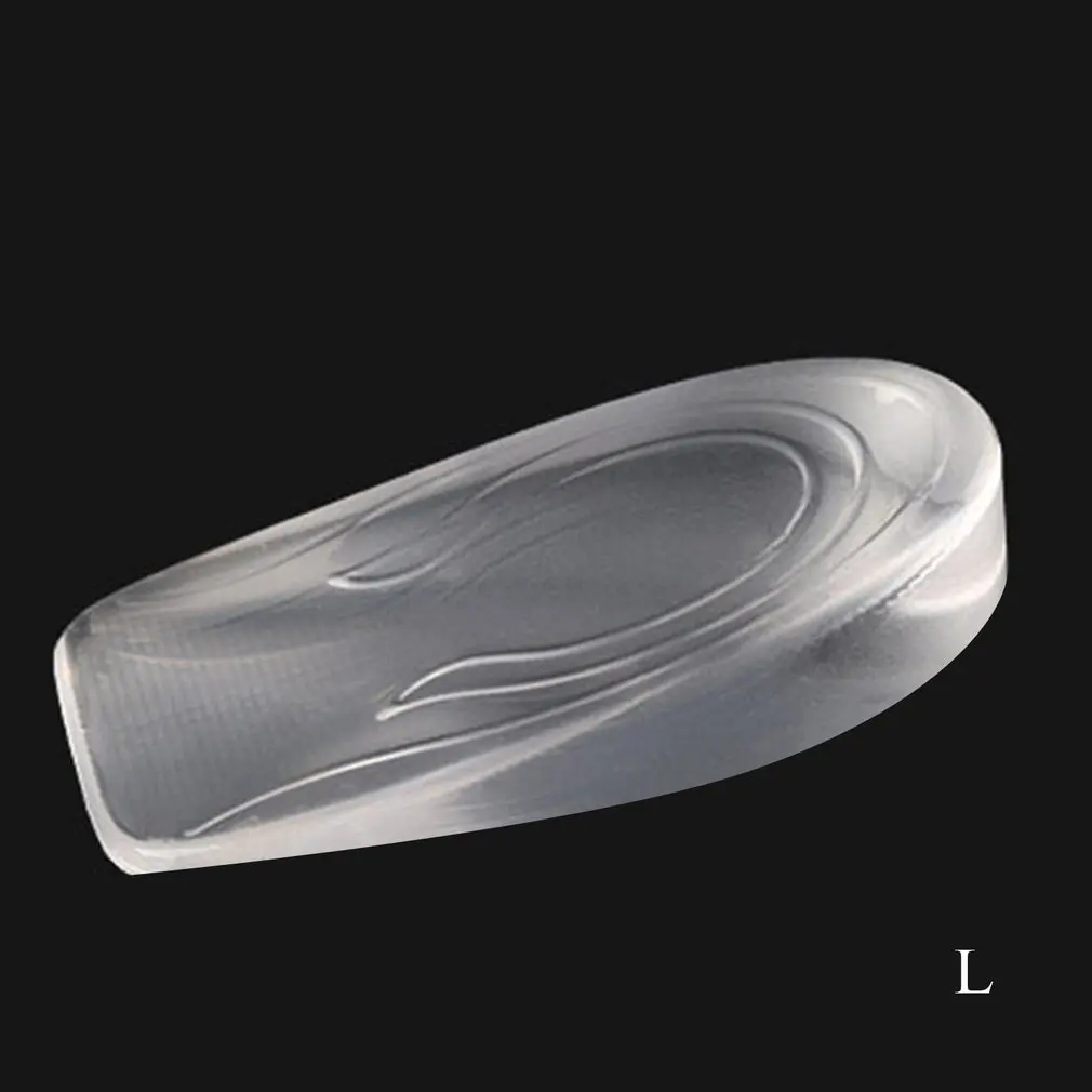 1 пара для мужчин и женщин силикагель увеличения роста Стельки силиконовые