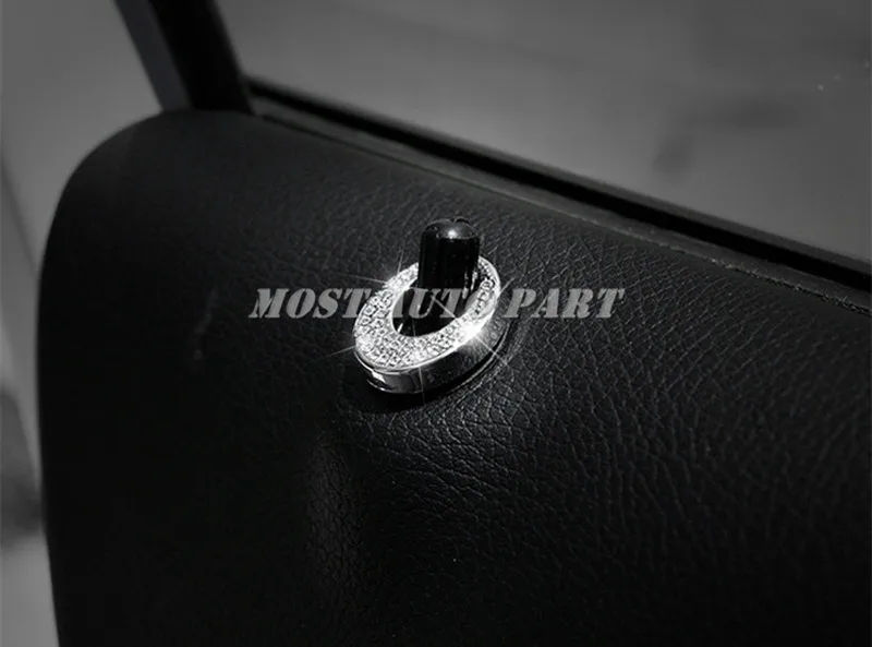 Стразы стильный Автомобильный Дверной замок накладка на булавке для Benz E класса
