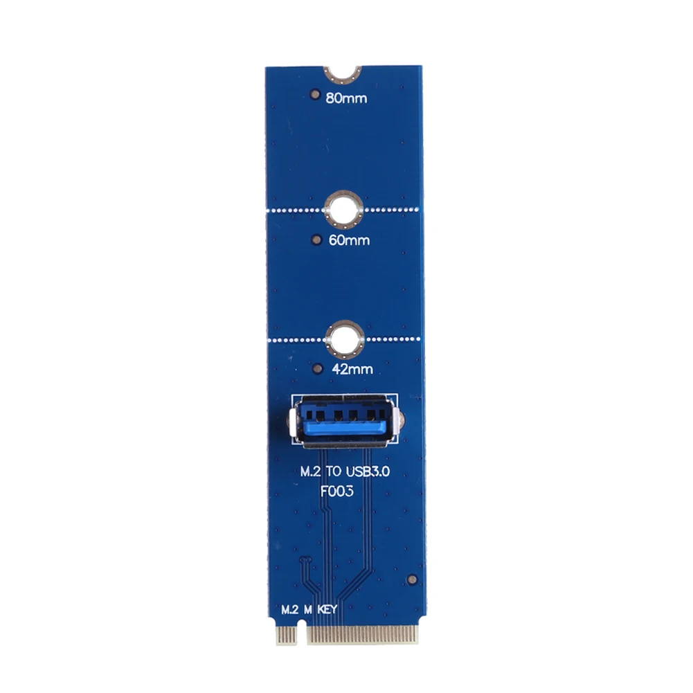 

BTC Mining Riser Card NGFF M.2 To USB 3.0 Adapter PCI-E Express Office Computer Supplies for Bitcoin Miner Mining