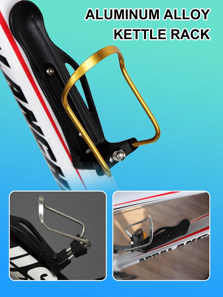 

Bicycle Drink Water Bottle Rack Holder MTB Road Bike Water Can Cage Bracket Cycling Water Cup Holder Bicycle Accessories 1PC