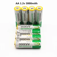 daweikala aa 3000 1 2 v quanlity rechargeable battery aa 3000mah ni mh 1 2v rechargeable 2a battery 3000free shipping