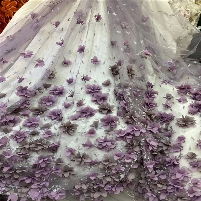 NaXiu африканская 3D кружевная ткань с вышивкой для нигерийской свадьбы высокое