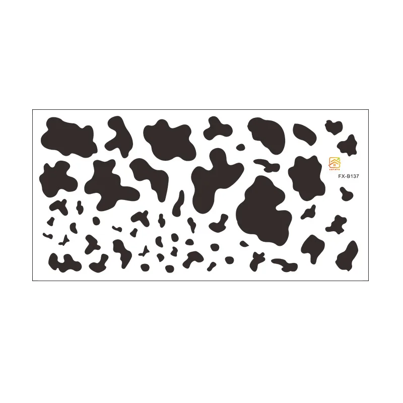 

The new personality irregular plate black bedroom Xuanguan commercial wall paste hand DIY wall paste